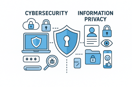 The Interconnection Between Cybersecurity and Information Privacy
