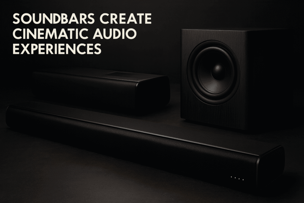 High-end soundbars change domestic theaters. They deliver capable sound without requiring different speakers.