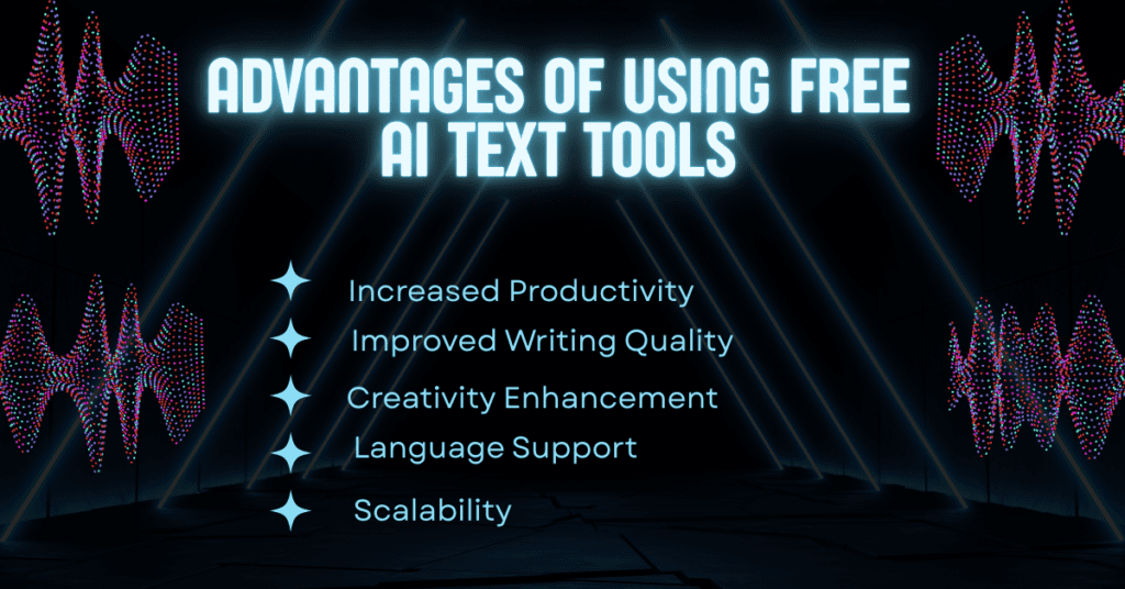 Free AI content devices offer various benefits that make them alluring to clients worldwide. Advantages of Utilizing Free AI Content Tools