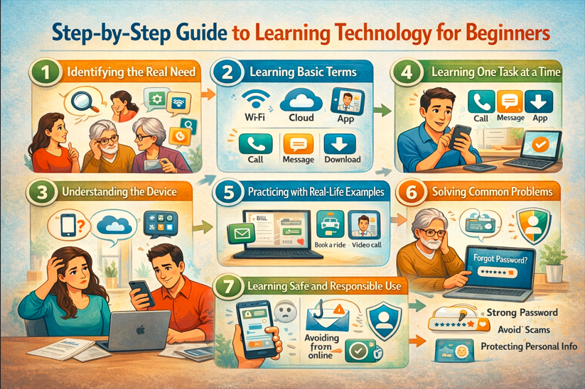 This area clarifies step by step how apprentices can get it and embrace innovation utilizing clear guides.